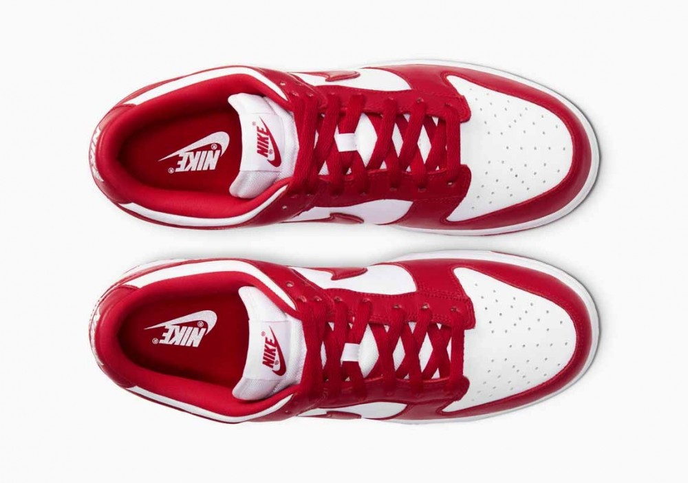 Nike Dunk Low Universität Rot Weiß Herren und Damenschuhe