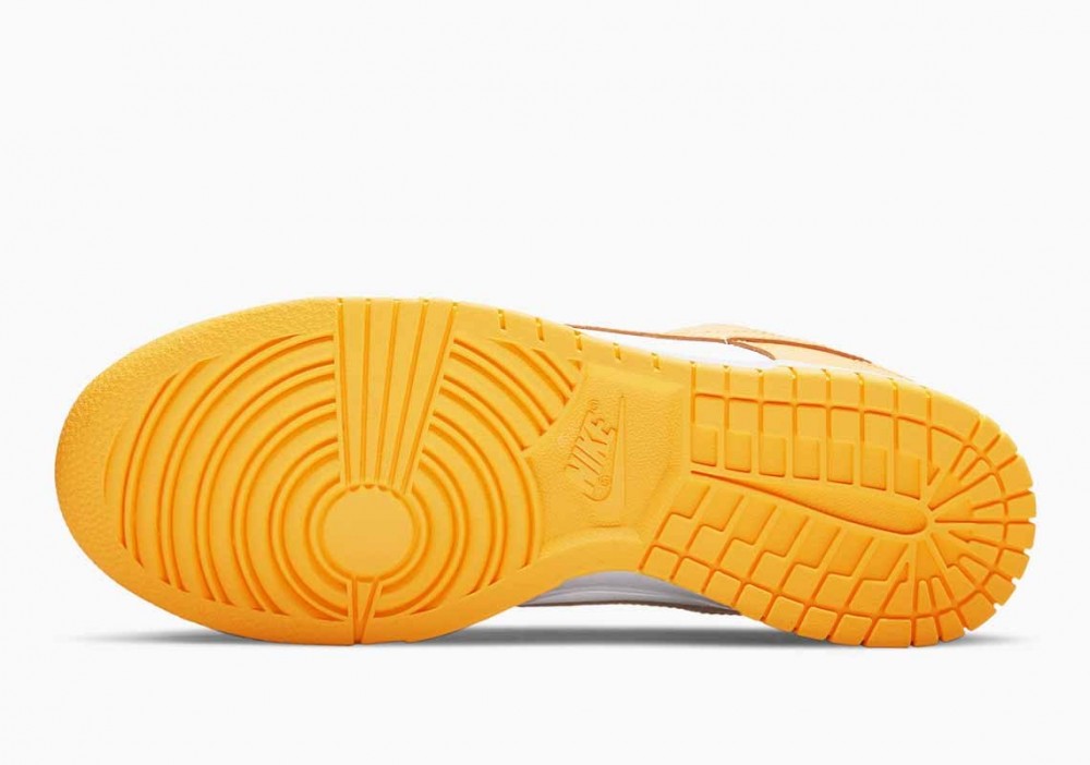 Nike Dunk Low Laser Orange Weiß Herren und Damenschuhe
